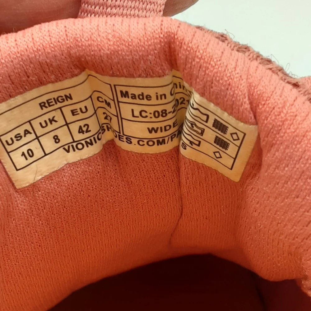 Vionic Reign Women’s Slip-On Athletic Sneakers in Dusty Cedar.